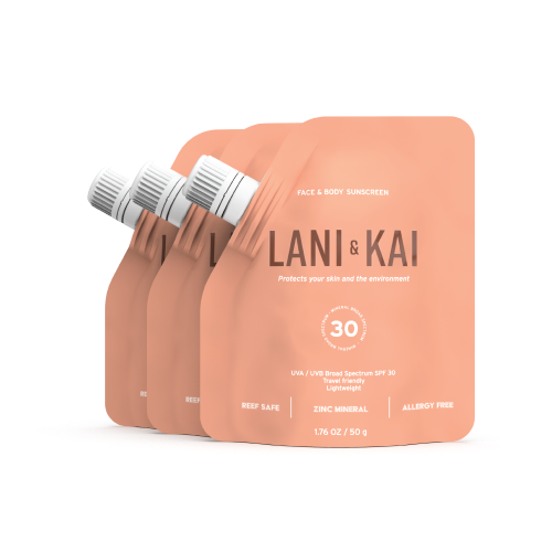 Lani & Kai Mineral sunscreen packs